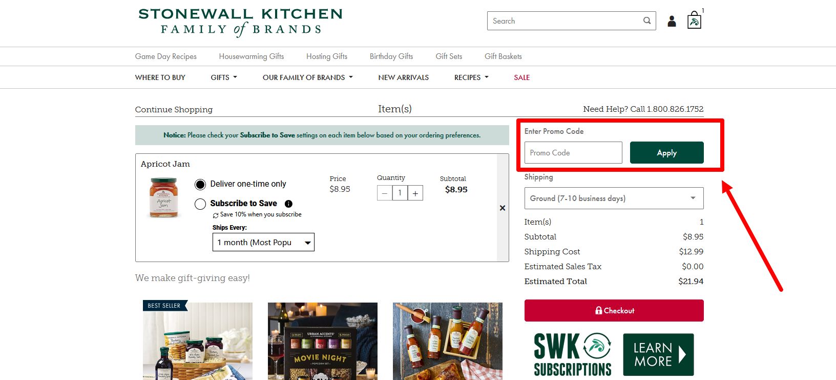 Stonewall Kitchen Promo Code